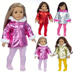 18in Leisure Down Jacket Doll Clothes For Girl Doll