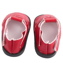 1 Pair 18 inch Doll Buckle Leather Doll Shoes Doll Accessories For Children Kids