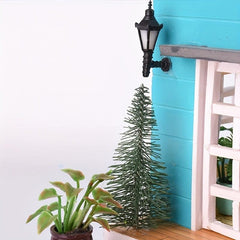 Mini Dollhouse Wall Lamp Model for Scene Modeling & Gift