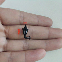 Mini Dollhouse Wall Lamp Model for Scene Modeling & Gift