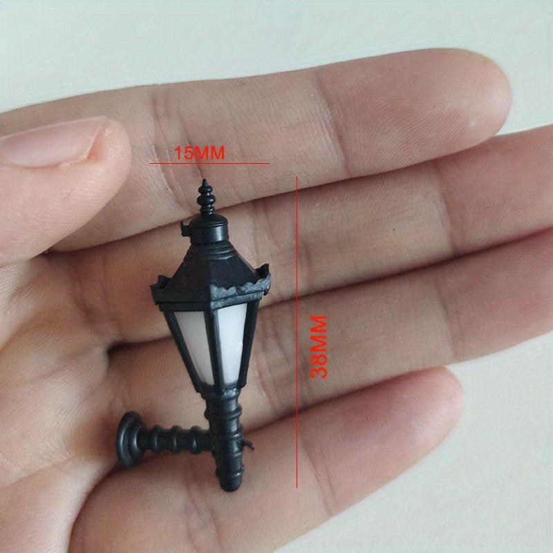 Mini Dollhouse Wall Lamp Model for Scene Modeling & Gift