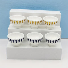 5pcs Pack DollHouse Mini Small Bowl Ornaments