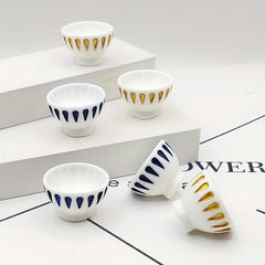 5pcs Pack DollHouse Mini Small Bowl Ornaments