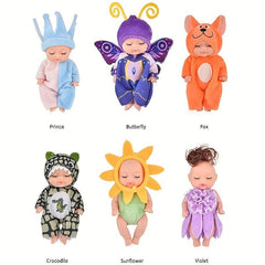 Sleeping Doll Princess Girl Toy Variety Costume Shape Doll Ideal Gift