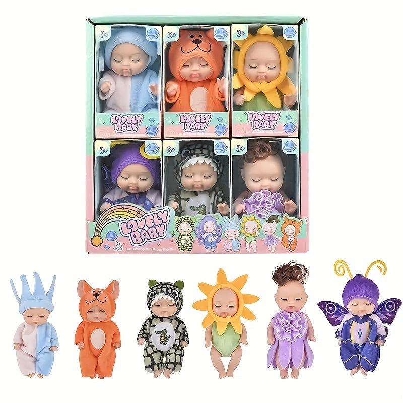 Sleeping Doll Princess Girl Toy Variety Costume Shape Doll Ideal Gift