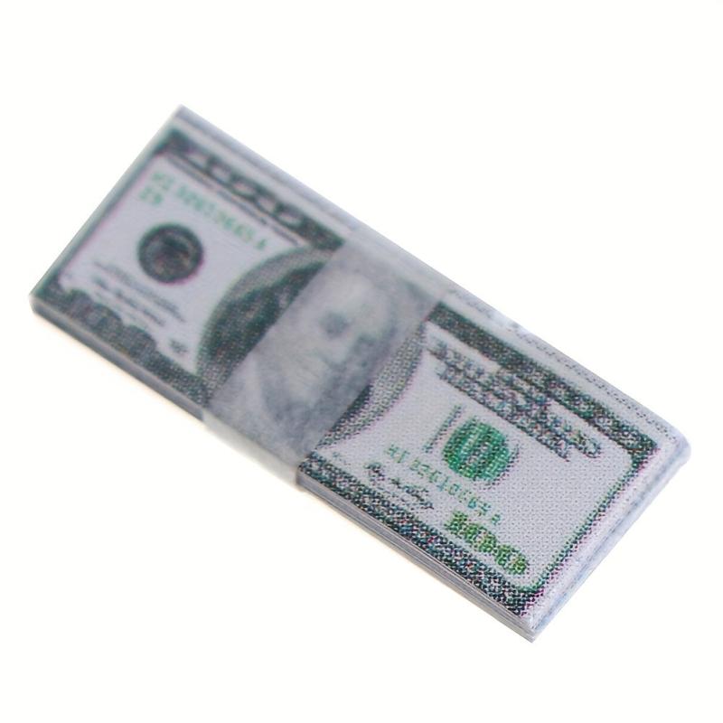 15pcs 17.7MM Dollhouse Doll House Pocket Dollar Bill