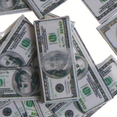15pcs 17.7MM Dollhouse Doll House Pocket Dollar Bill