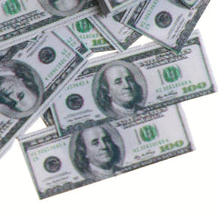 15pcs 17.7MM Dollhouse Doll House Pocket Dollar Bill