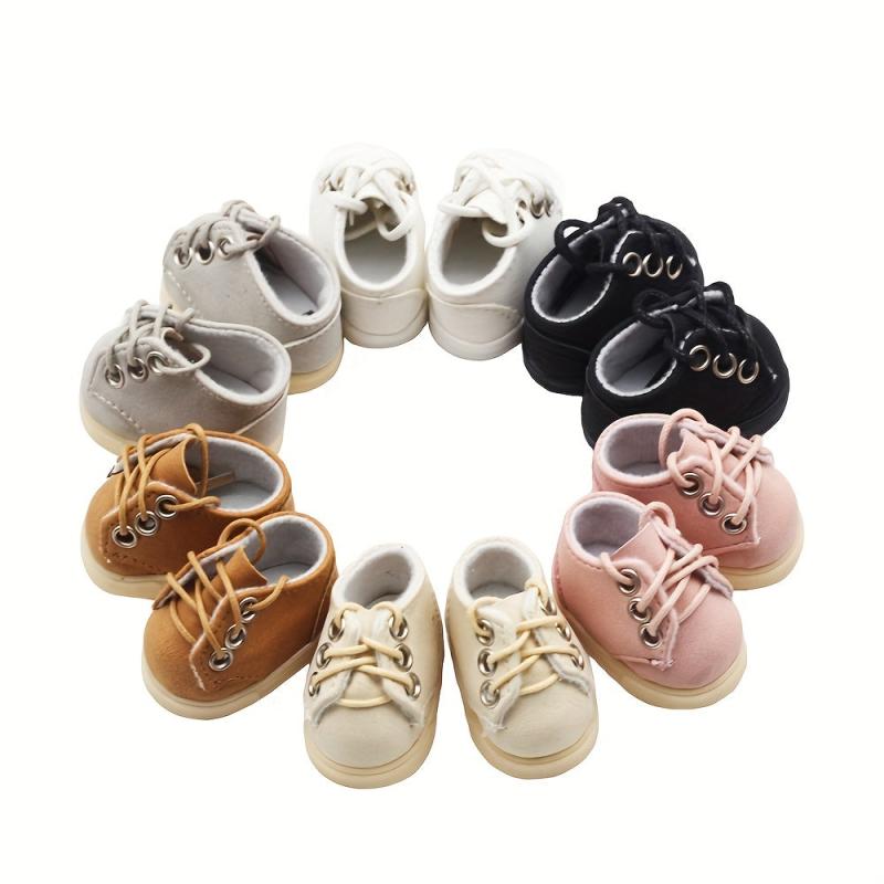 1 Pair Doll Shoes Boots for 15 Cotton Doll 6-10 BJD Toy Girls Gift