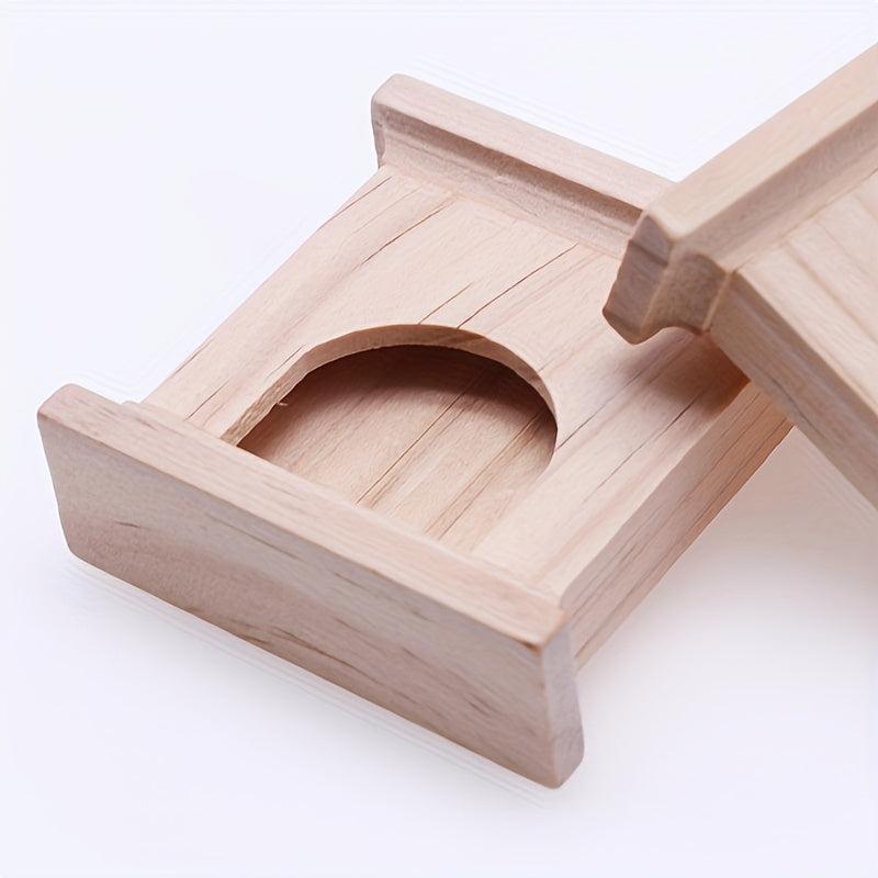 Doll House Wood Fireplace Furniture Ornament Toy Model For Children