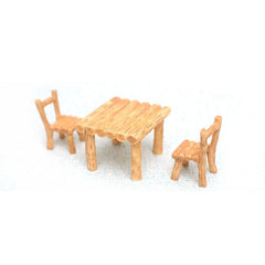 Dollhouse Table & Chair Set for Simulation House Toys