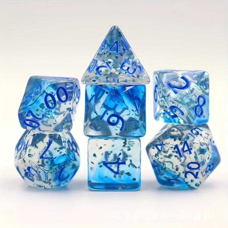 Double Bright Filling Dice Set for Desktop Games