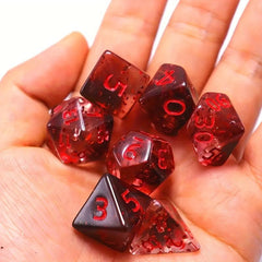 Double Bright Filling Dice Set for Desktop Games