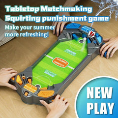 Table Games Water Spray Toy for Kids, Pinball Punishment Set