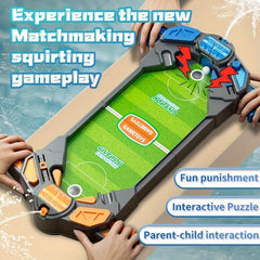 Table Games Water Spray Toy for Kids, Pinball Punishment Set