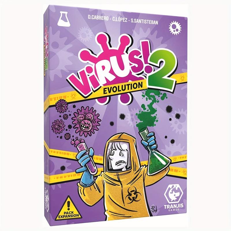 Spanish Version Virus 2 Card Game for Fun Family Game