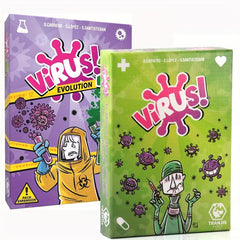 Spanish Version Virus 2 Card Game for Fun Family Game