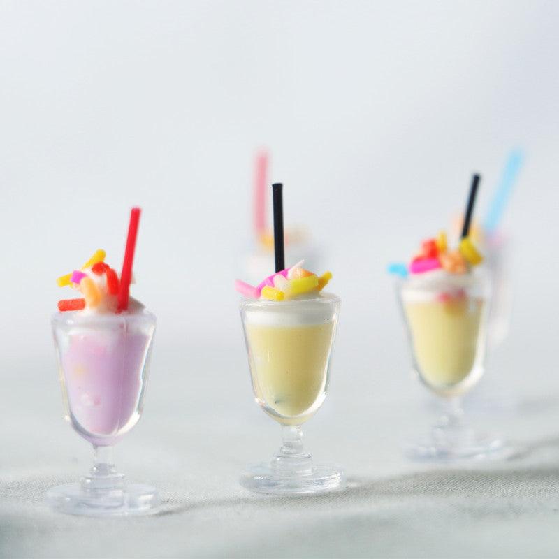 Mini Ice Cream Cup Model Dollhouse Food Play Props