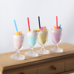 Mini Ice Cream Cup Model Dollhouse Food Play Props