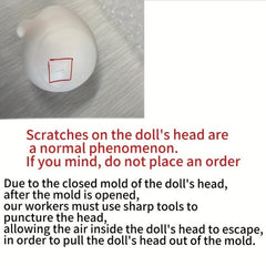 BJD Doll 22 Joint Body Modified Makeup