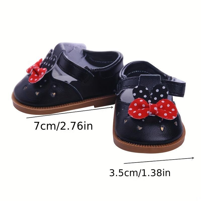 Doll Shoes for 45-72 cm American Dolls, Perfect for Dressing up Newborn Dolls