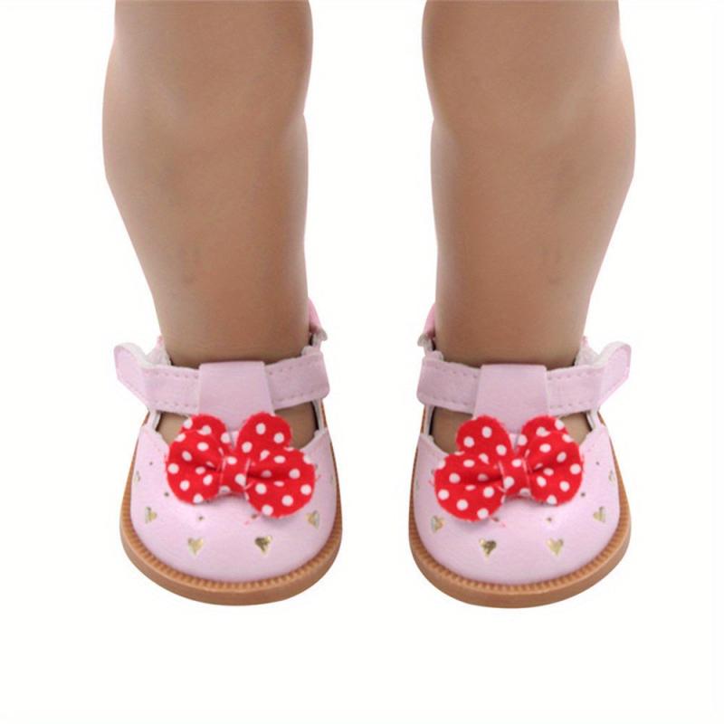 Doll Shoes for 45-72 cm American Dolls, Perfect for Dressing up Newborn Dolls