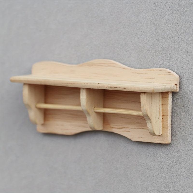 Doll House Shelf Furniture Bathroom Towel Hanging Rack Kitchen Storage Rack
