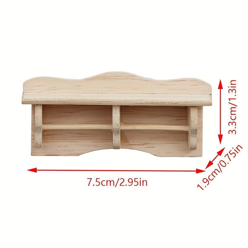 Doll House Shelf Furniture Bathroom Towel Hanging Rack Kitchen Storage Rack