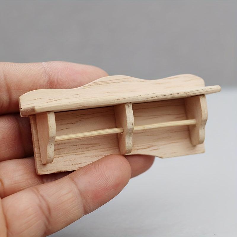 Doll House Shelf Furniture Bathroom Towel Hanging Rack Kitchen Storage Rack