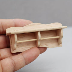 Doll House Shelf Furniture Bathroom Towel Hanging Rack Kitchen Storage Rack