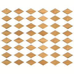 48pcs 1 12 Dollhouse Floor Tiles 3D Wood Grain Stickers