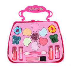 Girls Toy Beauty Cosmetic Carry Case Pretend Hair Dryer Makeup Role Play Bag