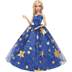 Toy Wedding Dress For Doll Prom Dress Lace Party Dress Toy Clothes Accessories