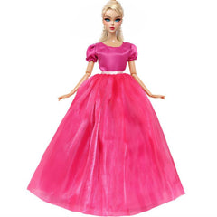 Toy Wedding Dress For Doll Prom Dress Lace Party Dress Toy Clothes Accessories