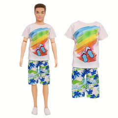 Summer Style Outfits for 12 Inch Boy Dolls