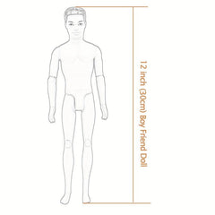 Summer Style Outfits for 12 Inch Boy Dolls