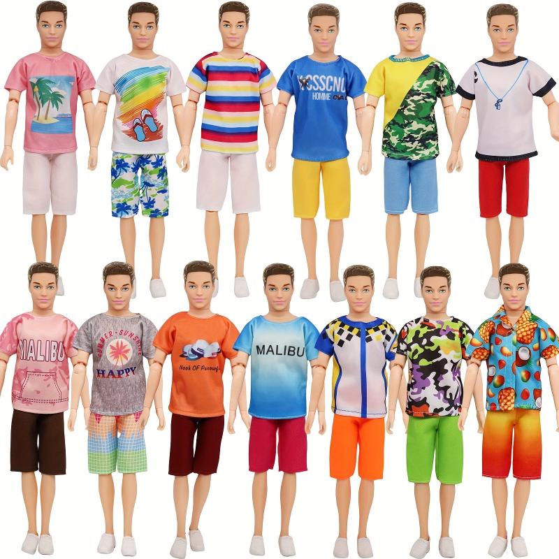 Summer Style Outfits for 12 Inch Boy Dolls