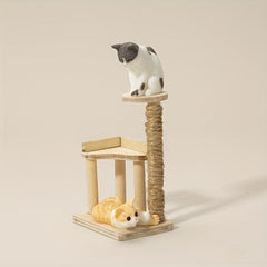 1:12 Dollhouse Mini Cat Toy Rack Mini Cat Shelf Scratching Post