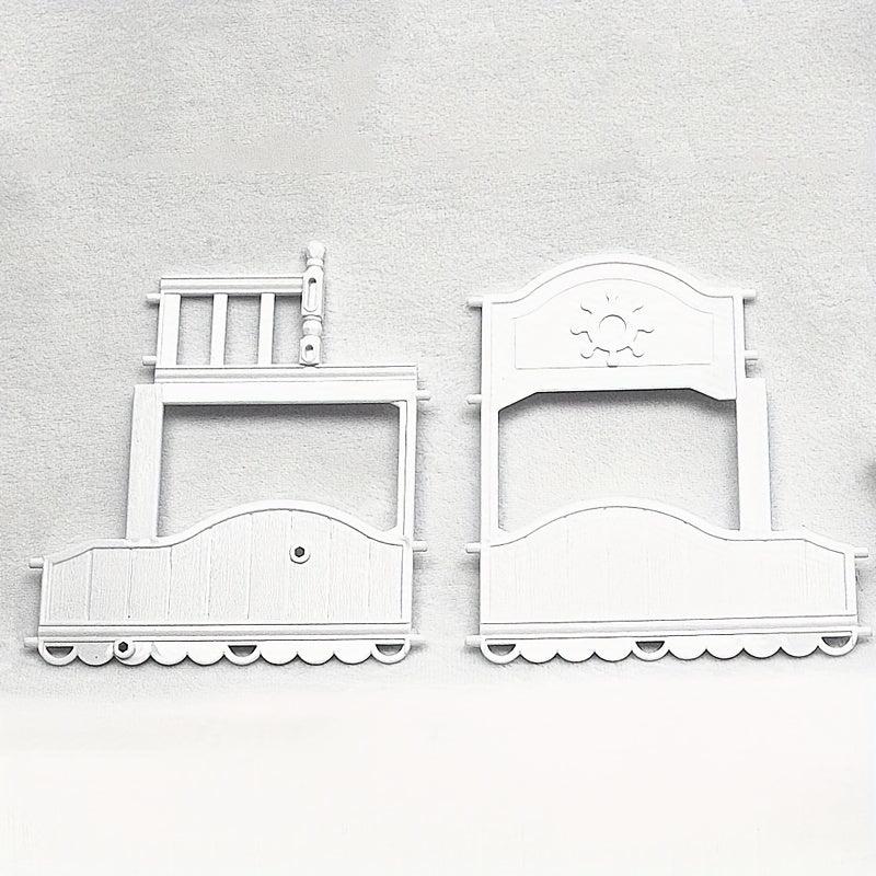 European Bunk & Double Princess Bed for Girls Playhouse - Accessories Included