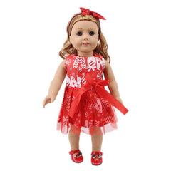 Assorted Styles 18 Inch Doll One-Piece Dress Clothing Set