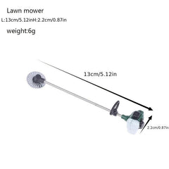 Doll House Mini Lawn Mower Chainsaw Simulation Ornament