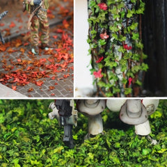 33ml Mini Landscape Leaves Sand Table Grass Model Bonsai Fairy Garden Decor