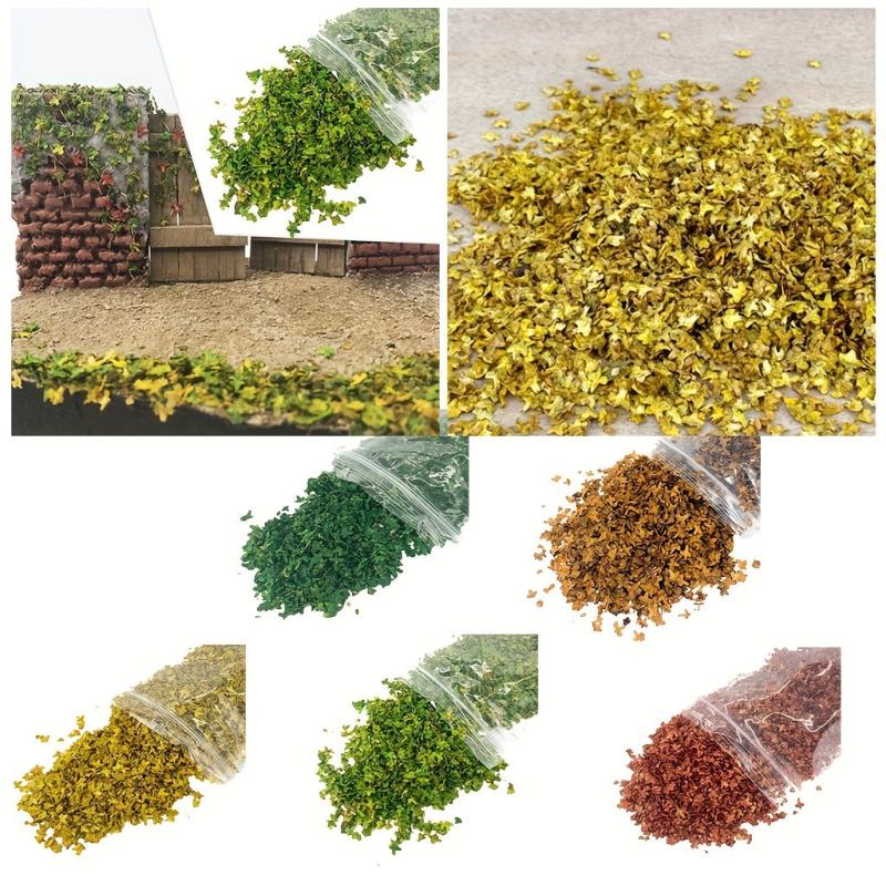 33ml Mini Landscape Leaves Sand Table Grass Model Bonsai Fairy Garden Decor