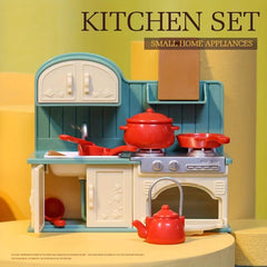 9pcs Doll Kitchen Furniture Accessories Furniture Models Doll Furniture Toys