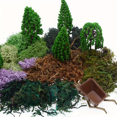 Artificial Forest Green Moss Reindeer Moss Lichen 50g 1.76oz