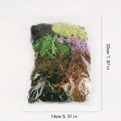 Artificial Forest Green Moss Reindeer Moss Lichen 50g 1.76oz