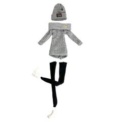 Doll Outfit Suit Clothes Hat Sweater Shoes Daily Dress Up