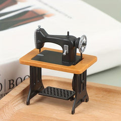 1:12 Dollhouse Sewing Machine Furniture Model Decor Toy