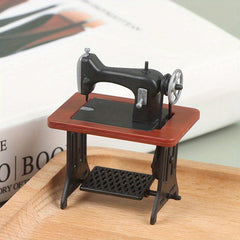 1:12 Dollhouse Sewing Machine Furniture Model Decor Toy