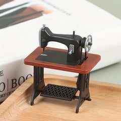 1:12 Dollhouse Sewing Machine Furniture Model Decor Toy